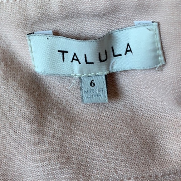 Aritzia Talula Pink Bandage Bodycon Zip-Up Mini Skirt - Picture 2 of 4